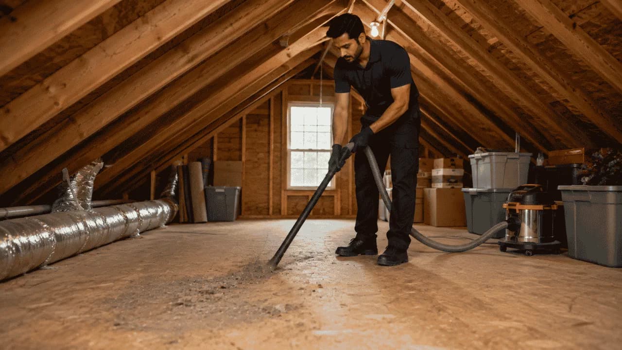 Attic Cleaning