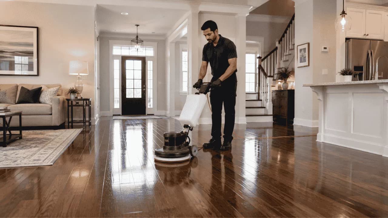 Floor Polishing(Hard Floors)