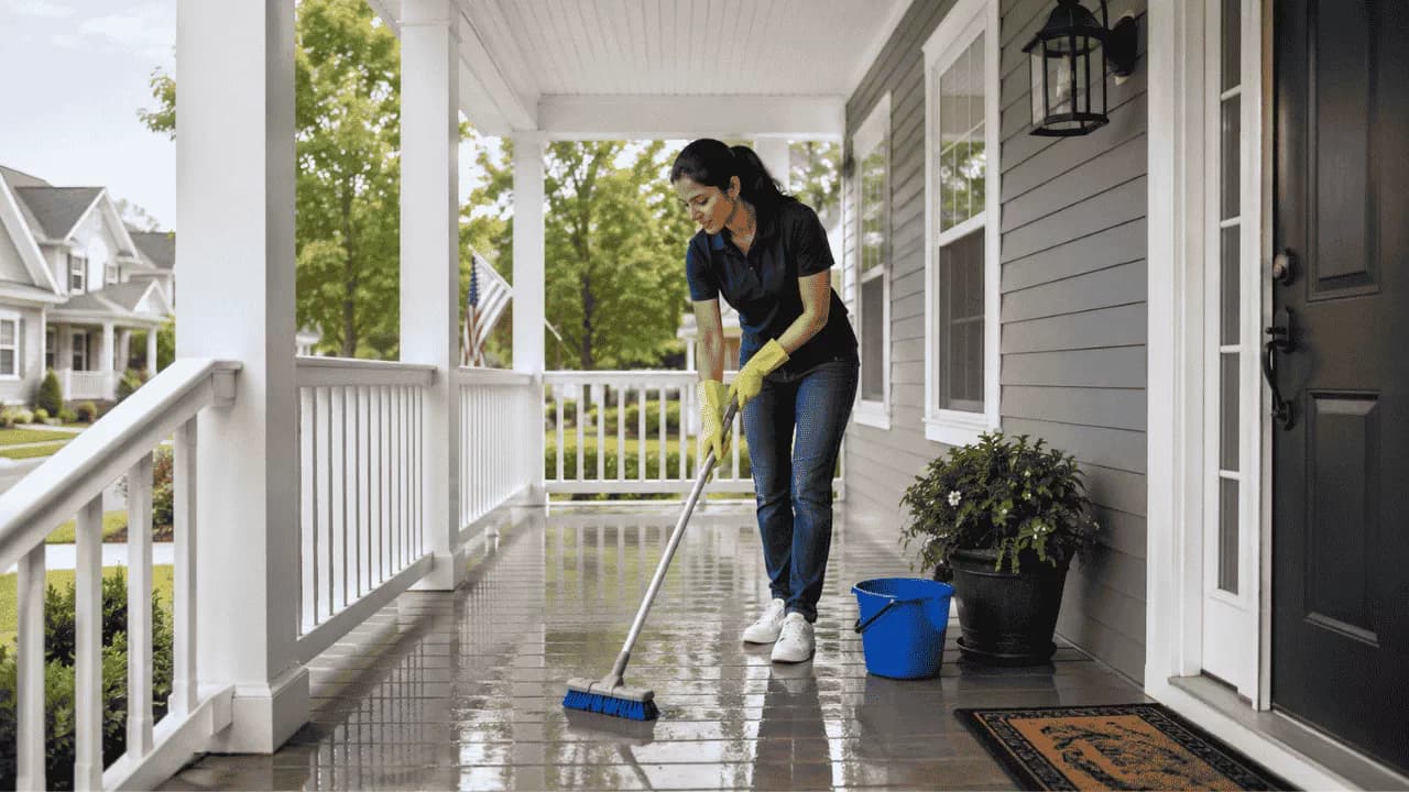 Shed/Porch clean