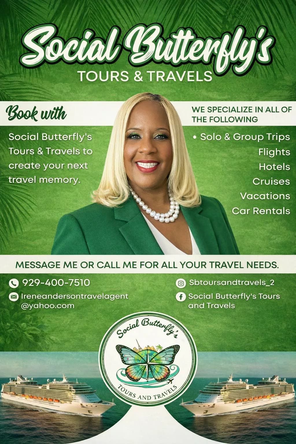 Social Butterfly’s Tours and Travels