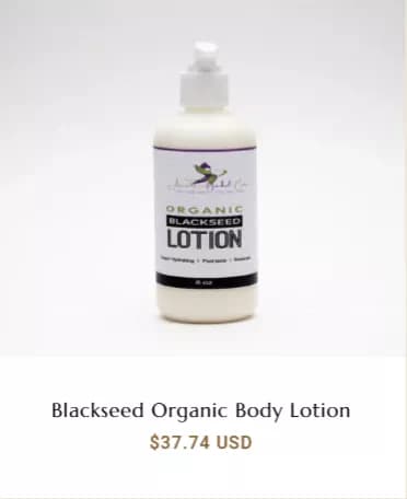 Blackseed Organic Body Lotion