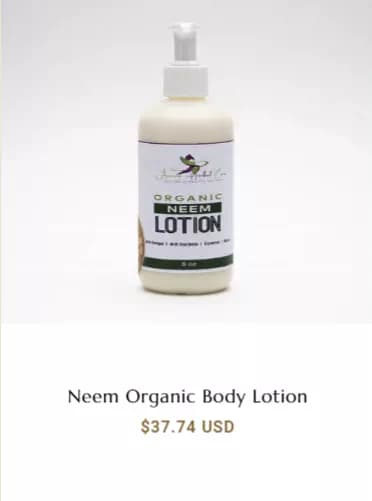 Neem Organic Body Lotion
