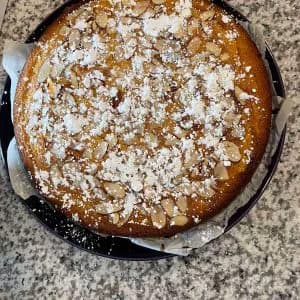 Almond Lemon Ricotta Cake