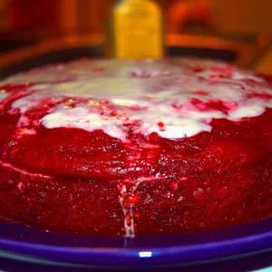 Red Velvet Cake with Icing