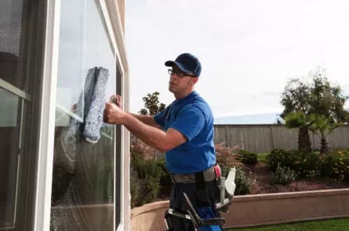 Washing Windows - Exterior