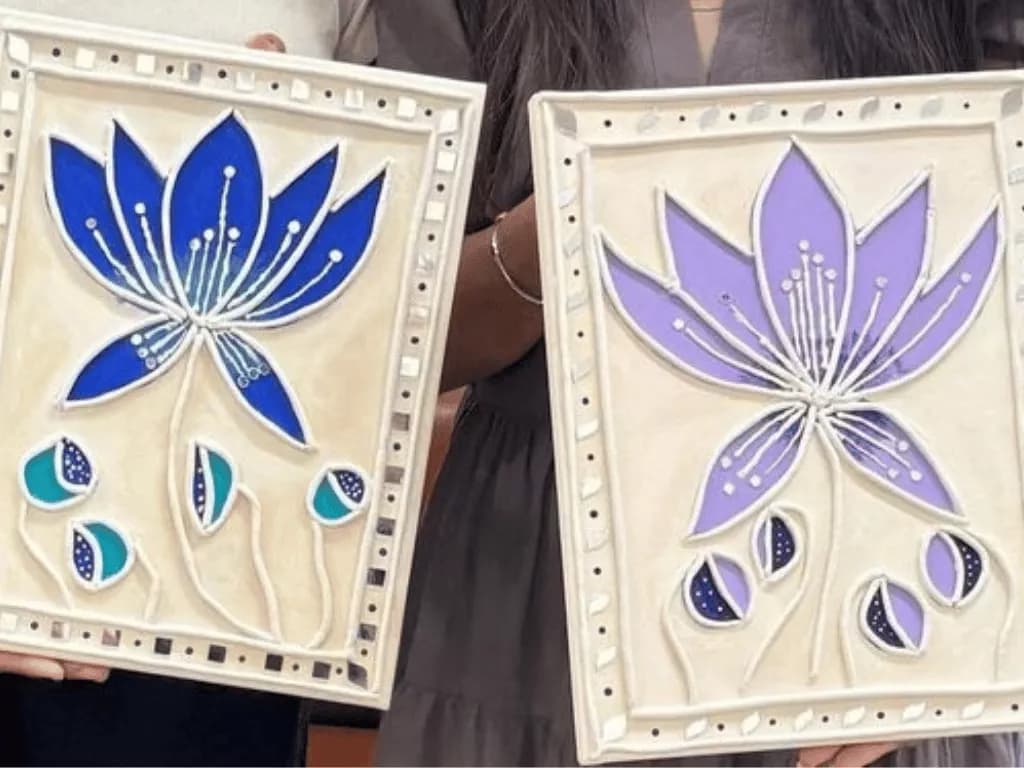 Clay & Mirror(Lippan) Art
