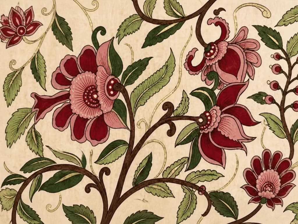 Floral Painting - Indian Folk Art Inspired Workshop