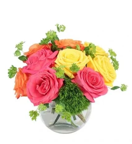 VIVID SORBET ROSE ARRANGEMENT