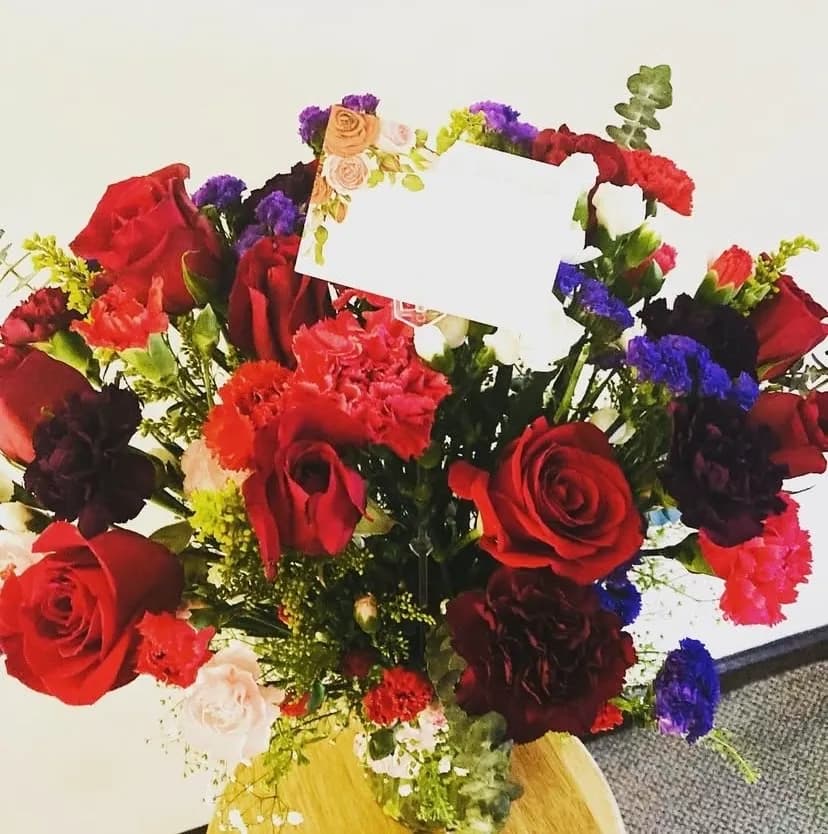 Roses and Carnation Bouquet 