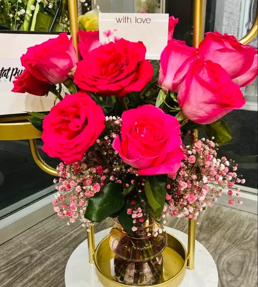 Pink Rose Bouquet