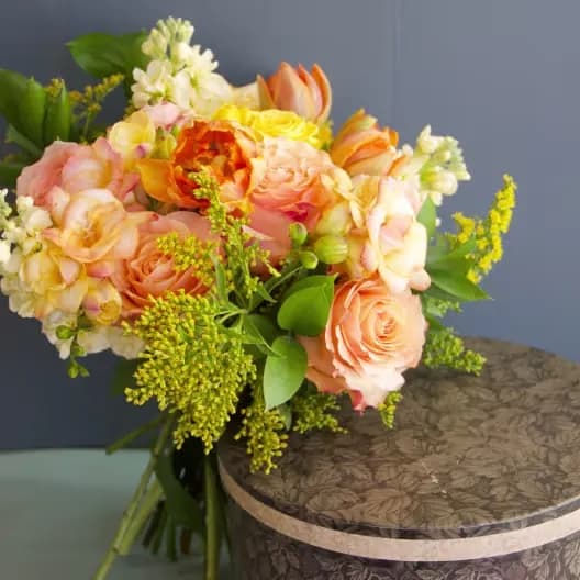Just Peachy bouquet