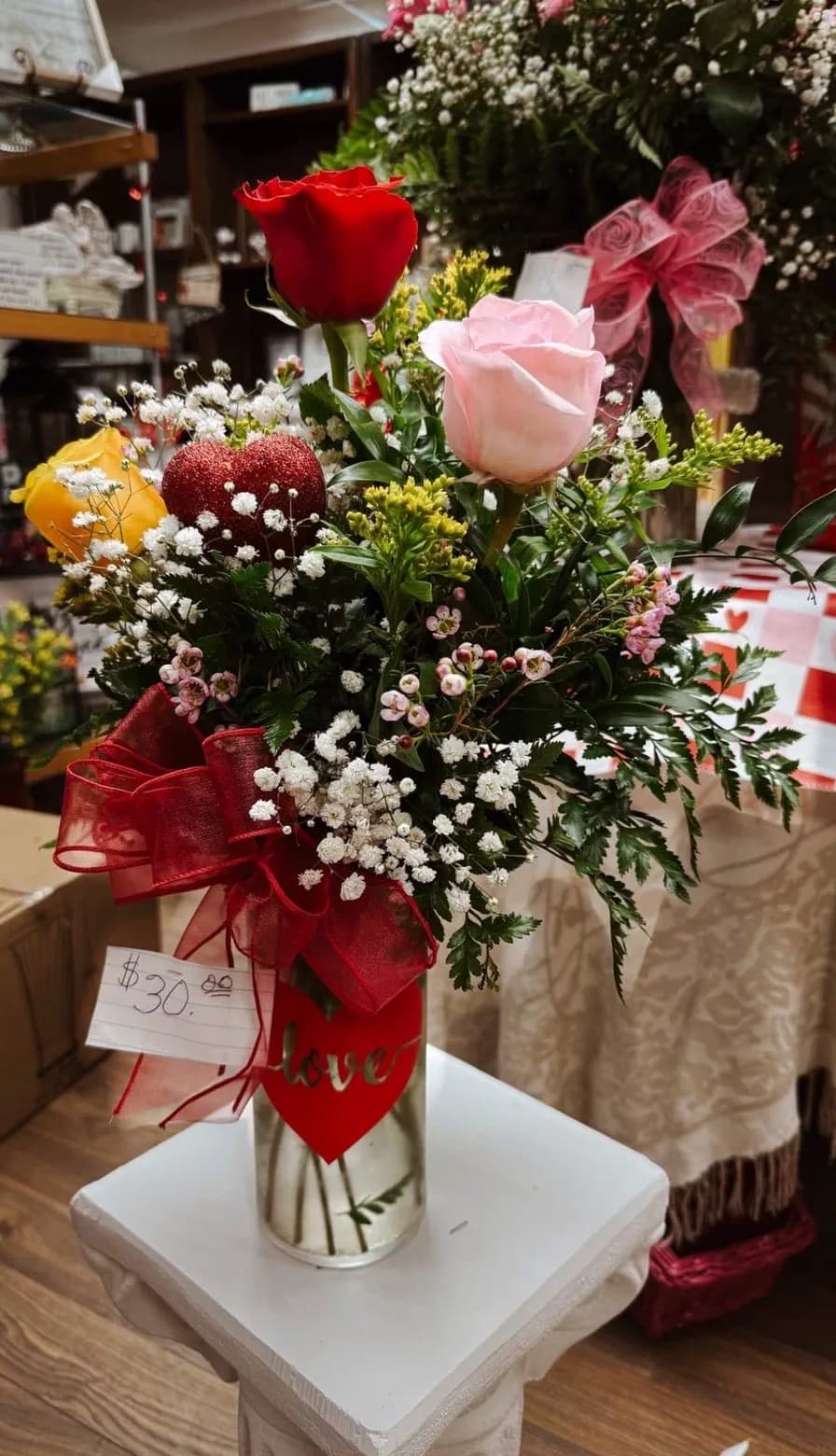 Mixed roses