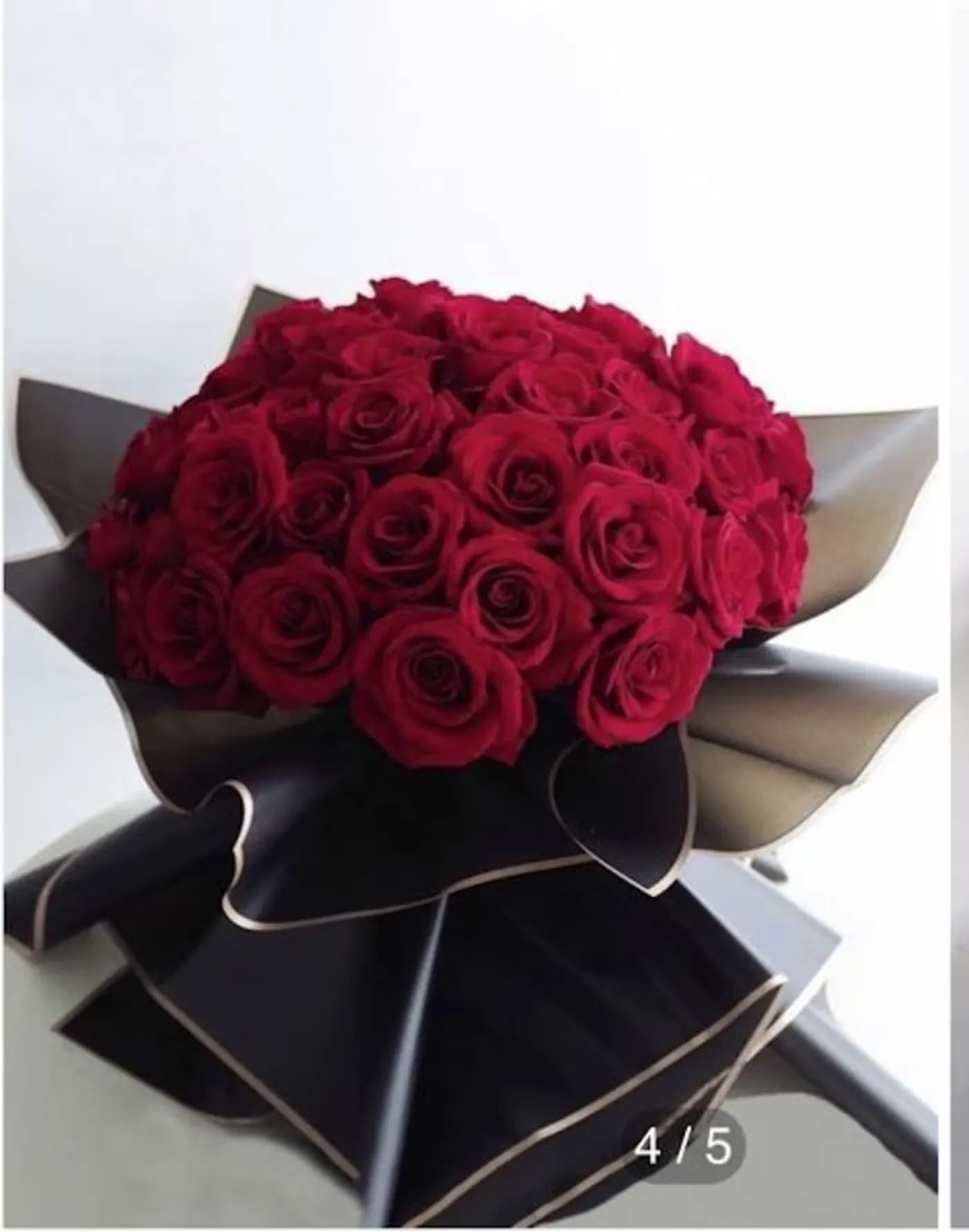 2 Dozen Red Roses Wrapped Bouquet