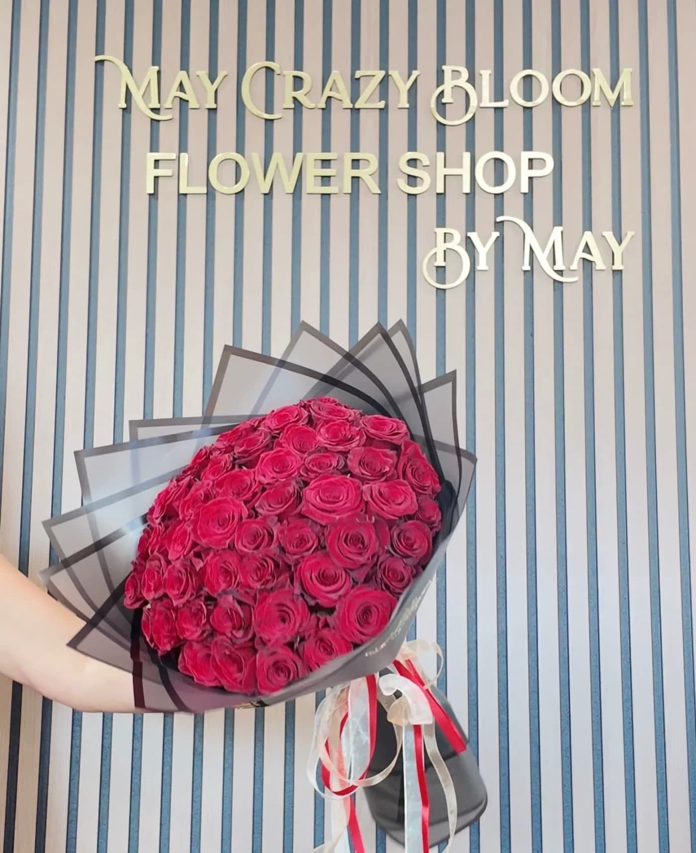 24 wrap Red Roses 