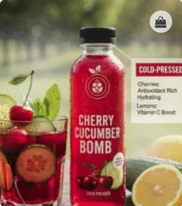 Cherry Cucumber Bomb