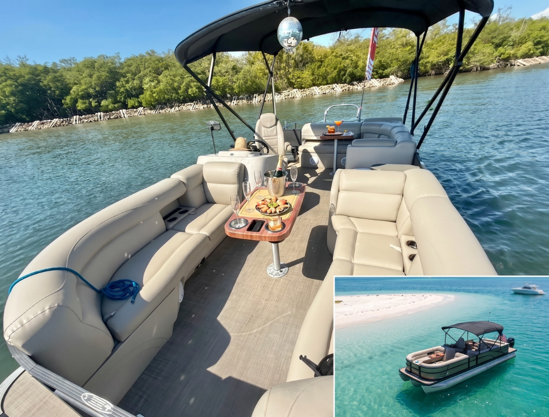 Water Limo Luxurious Pontoon Charters